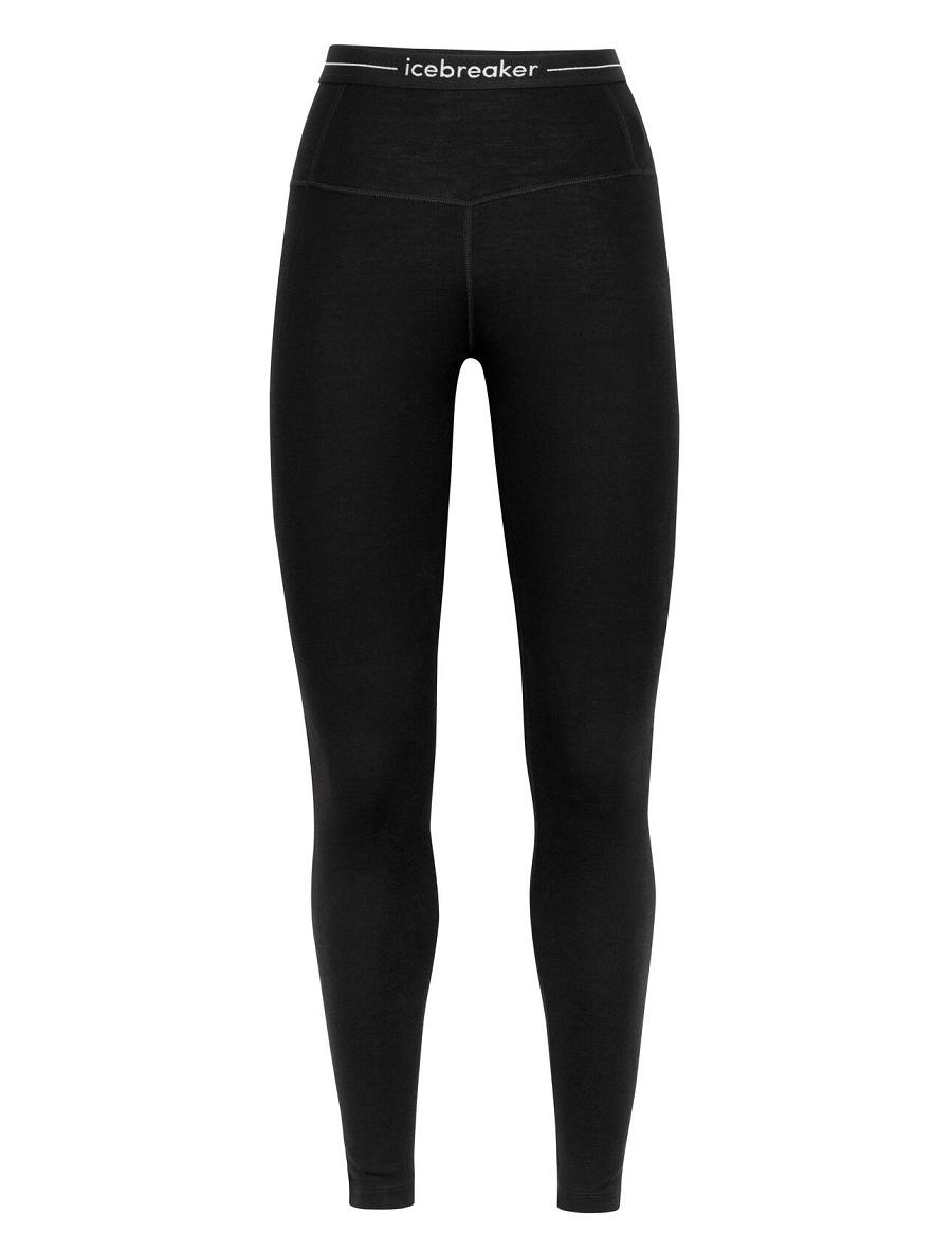 Leggings Icebreaker Merino 260 Tech High Rise Femme Noir | FR 1533JPQJ